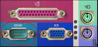 serial port and vga port